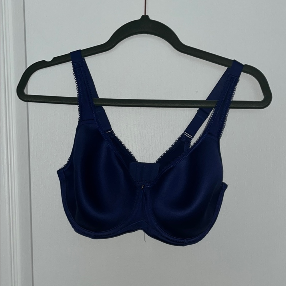 Wacoal Navy Blue T shirt Bra size 32 DDD